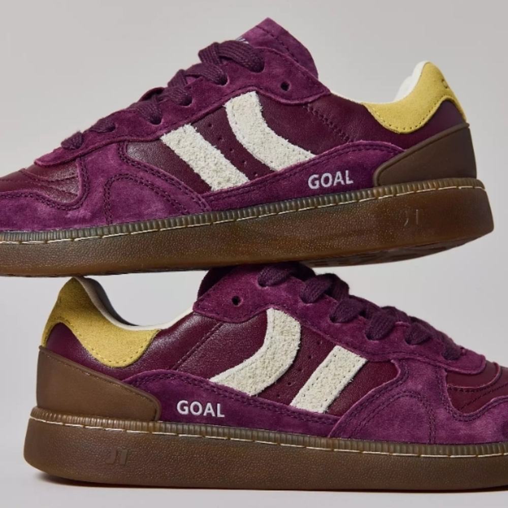 Coolway Goal Sneaker Color: Wine